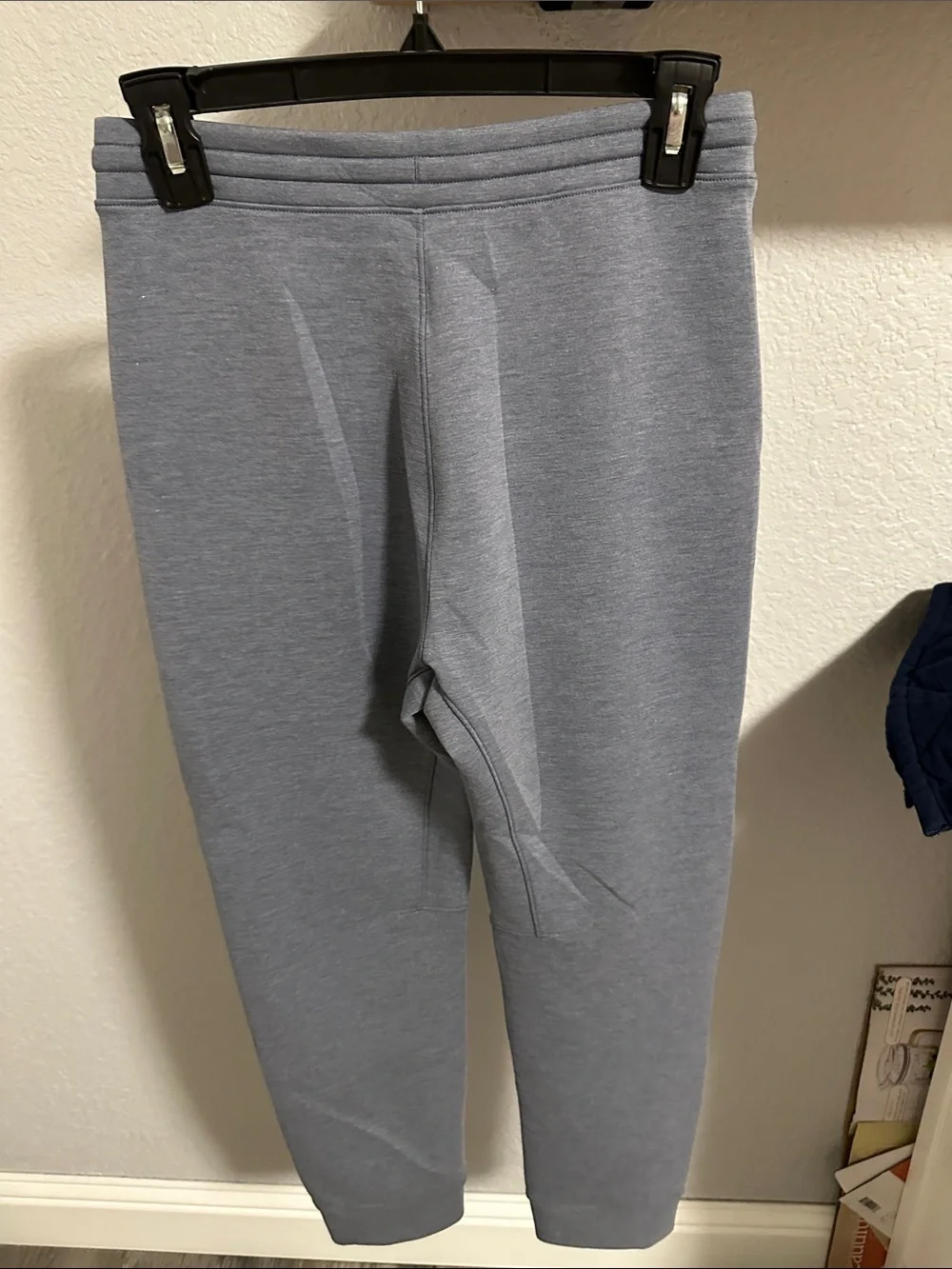 Abercrombie & Fitch Boys Light Blue Heather Jogger Sweatpants